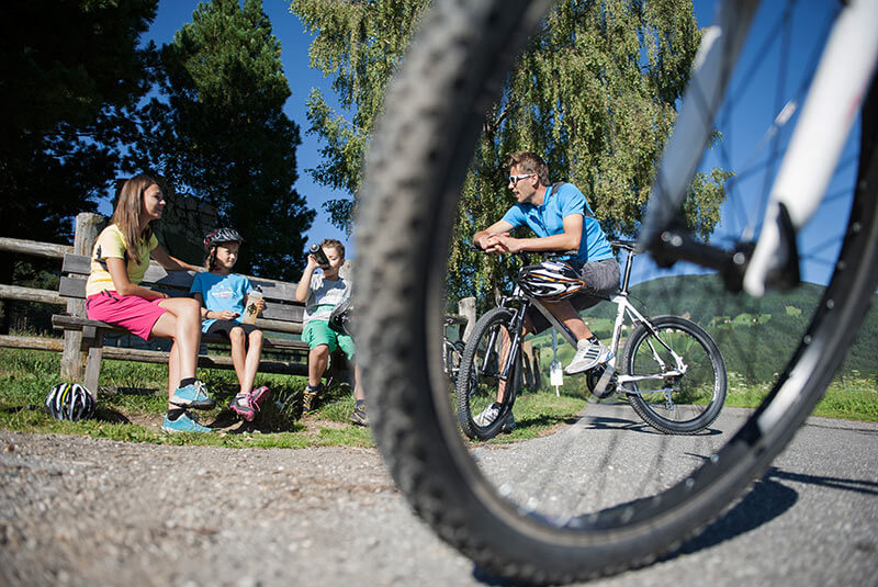 Radfahren im Pustertal